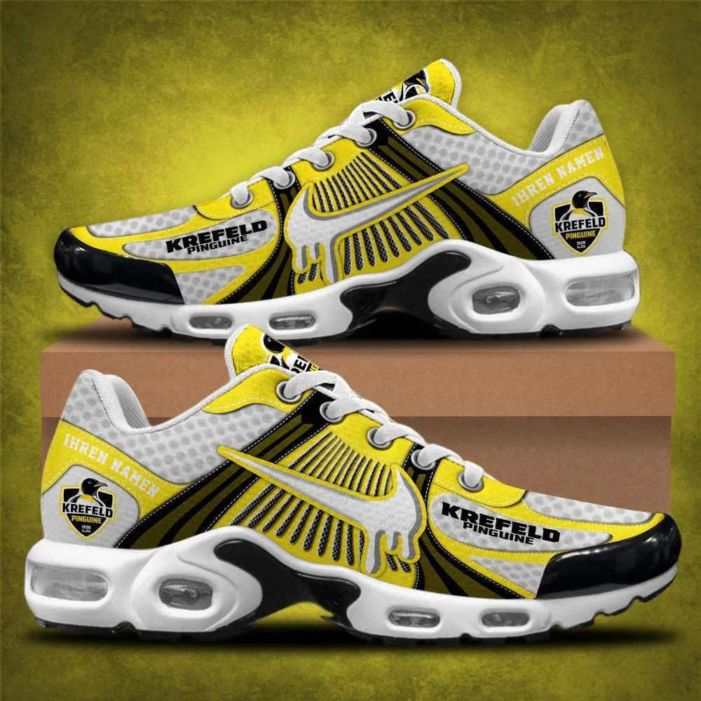 Krefeld Penguins Nom personnalisé Style sportif Air Max Plus Chaussures