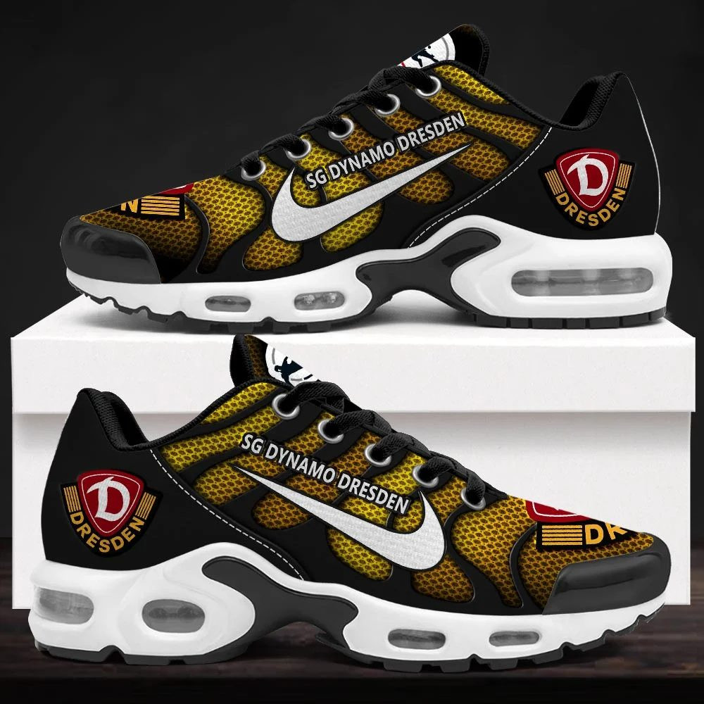 SG Dynamo Dresden Neue Edition Air Max Plus Schuhe - Schwarz